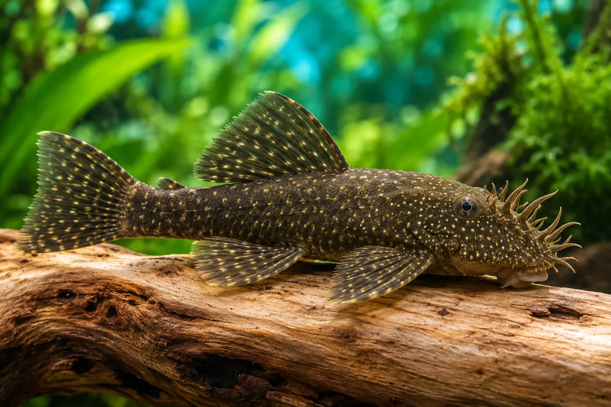 Antennenwels (Ancistrus sp. 3) im Aquarium