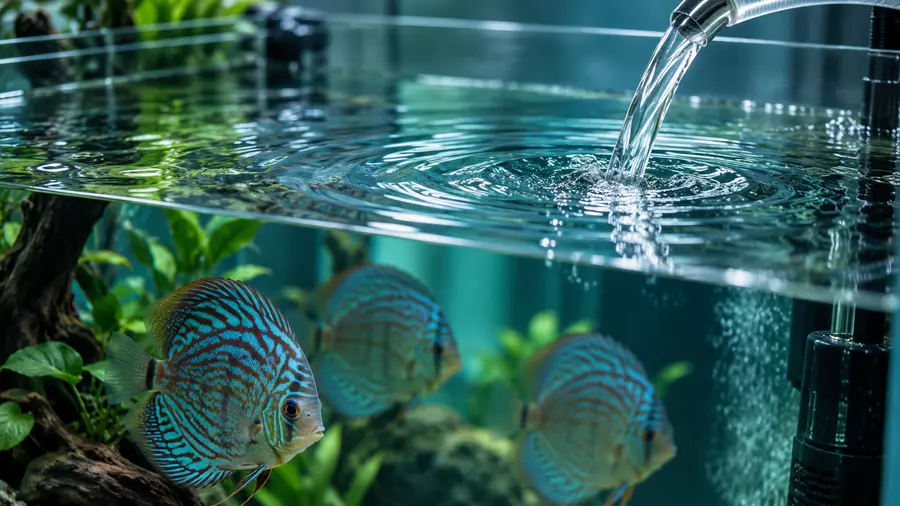 Wasserwechsel – Diskus-Wissen